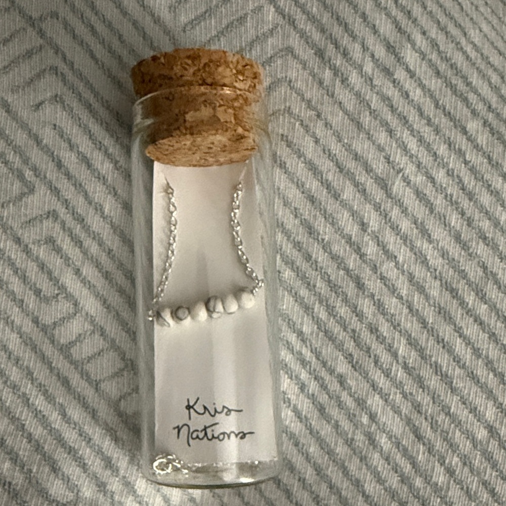Kris Nations Silver Necklace